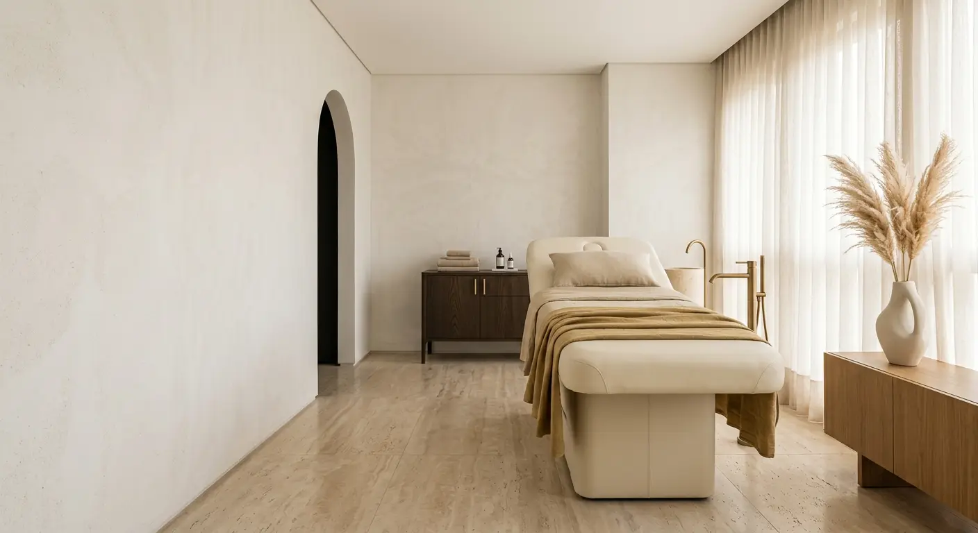 Sala de tratamento de clínica de estética em Imperatriz - MA